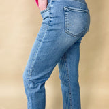 Rhinestone Pinstripe Jeans