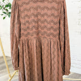 Brushed Lace Dress - FINAL SALE