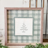 Evergreen Plaid Tree | 8x8
