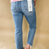 Smooth Sailing High-Rise Crop Denim