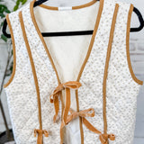 Bow Vest - FINAL SALE