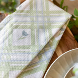 Tulip Lattice Tea Towel