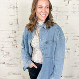 The Oversized Everyday Denim Shacket