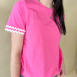 Pink Lemonade Ric Rac Tee