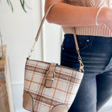 Plaid About You Bucket Bag