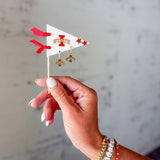 Iowa State Pennant Earring Set
