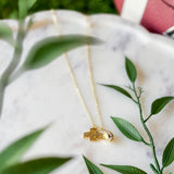Iowa State Football Charm Necklace