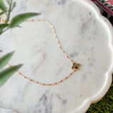 Iowa State Side Necklace