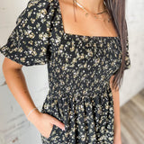 Midnight Meadow Dress