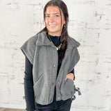 Sherpa & Quilted Vest