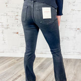 Mid Rise Bootcut Black Jeans