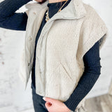 Sherpa & Quilted Vest