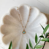 Turquoise Pendant Necklace