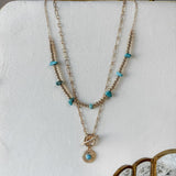 Turquoise Layered Necklace