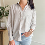 Pinstripe Perfection Button Down