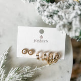 Pearl & Twist Classic Earring Trio