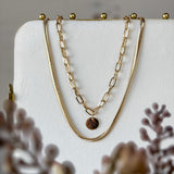 Multi-Layer Metal Necklace