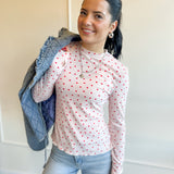 Tiny Hearts Ribbed Long Sleeve
