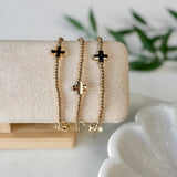 Mini Cross Bracelet Set