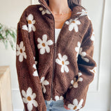 Daisy Dreams Sherpa Jacket