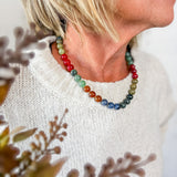 Autumn Marble Necklace