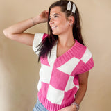Checkmate Sweater Vest