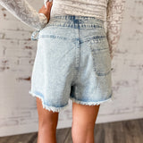 Harbor Wrap Denim Skort