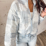 Patchwork Quilted Jacket