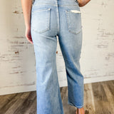 Bow Detail Waistband Jeans