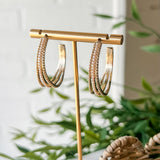 Mixed Pearl Hoop