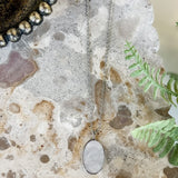 Oval Pendant Necklace