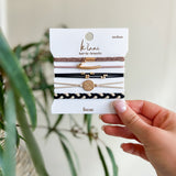 K’lani Focus Hair Tie Bracelet Set