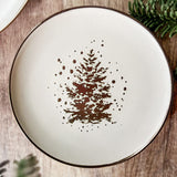 Small Metallic Tree Plate