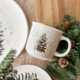 Metallic Tree Mug