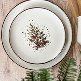 Large Metallic Tree Plate