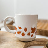 Orange Leaves Coffee Mug