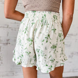 Willow Breeze Floral Shorts