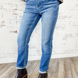 Everyday Straight-Leg Cuffed Jean