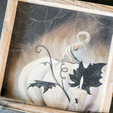 Creepy Pumpkin Sign