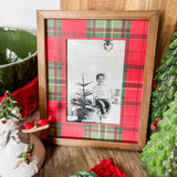 Holiday Plaid Frame