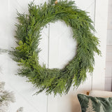30" Soft Cedar Wreath
