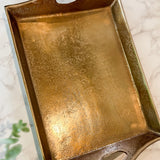 Antique Gold Tray