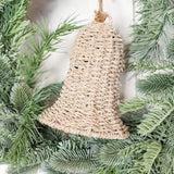 7.5" Rattan Bell Ornament