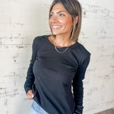 Ribbed Longsleeve Basic