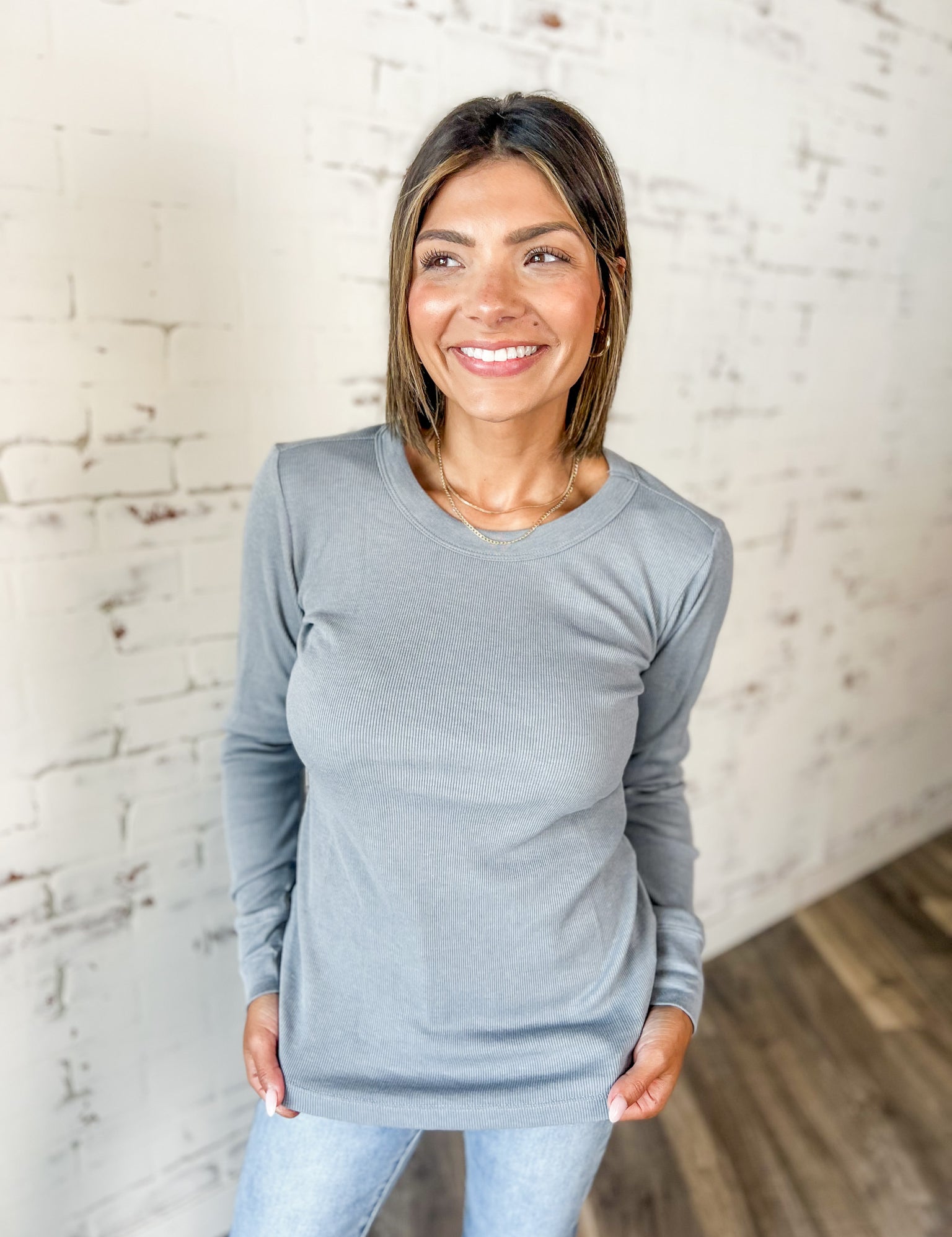 Ribbed Longsleeve Basic