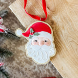 3" Santa Cookie Ornament