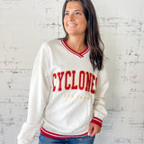 ISU Vintage V-Neck Sweatshirt
