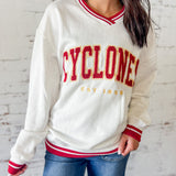 ISU Vintage V-Neck Sweatshirt