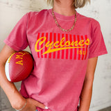 Hawkeyes/Cyclones Stripe Tee