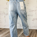 Barrel Cuffed Jeans